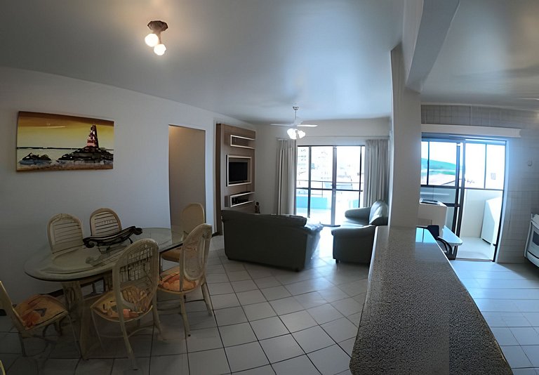 Apto de 3 dorm. com Vista para o Mar