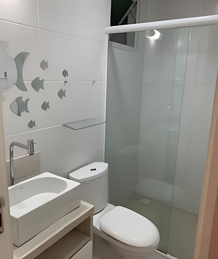 Apto na Praia de Bombas